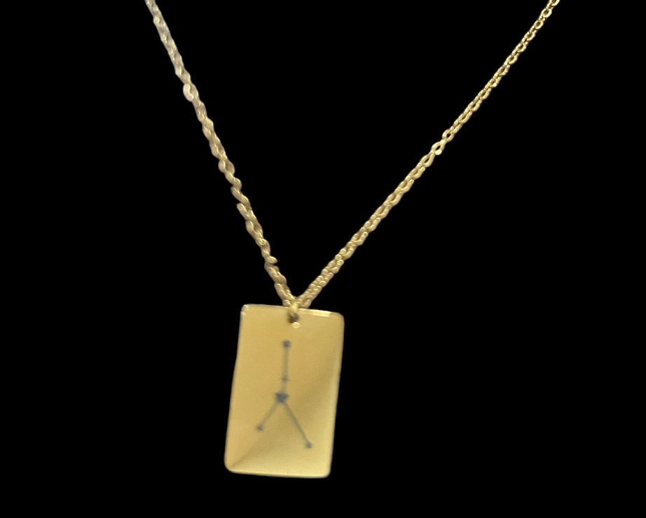 Square necklace