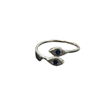 2 Gem Blue Evil Eye