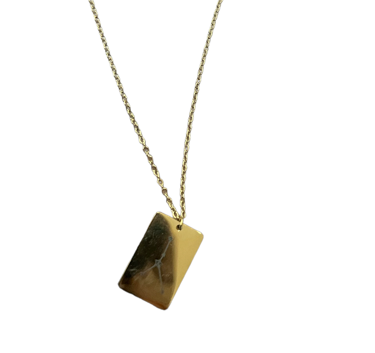 Square necklace