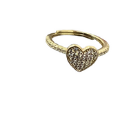 Heart Ring with bling