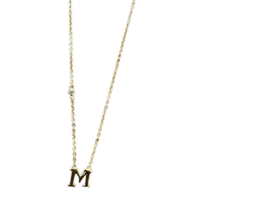 Letter M Necklace