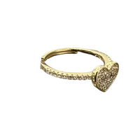 Heart Ring with bling