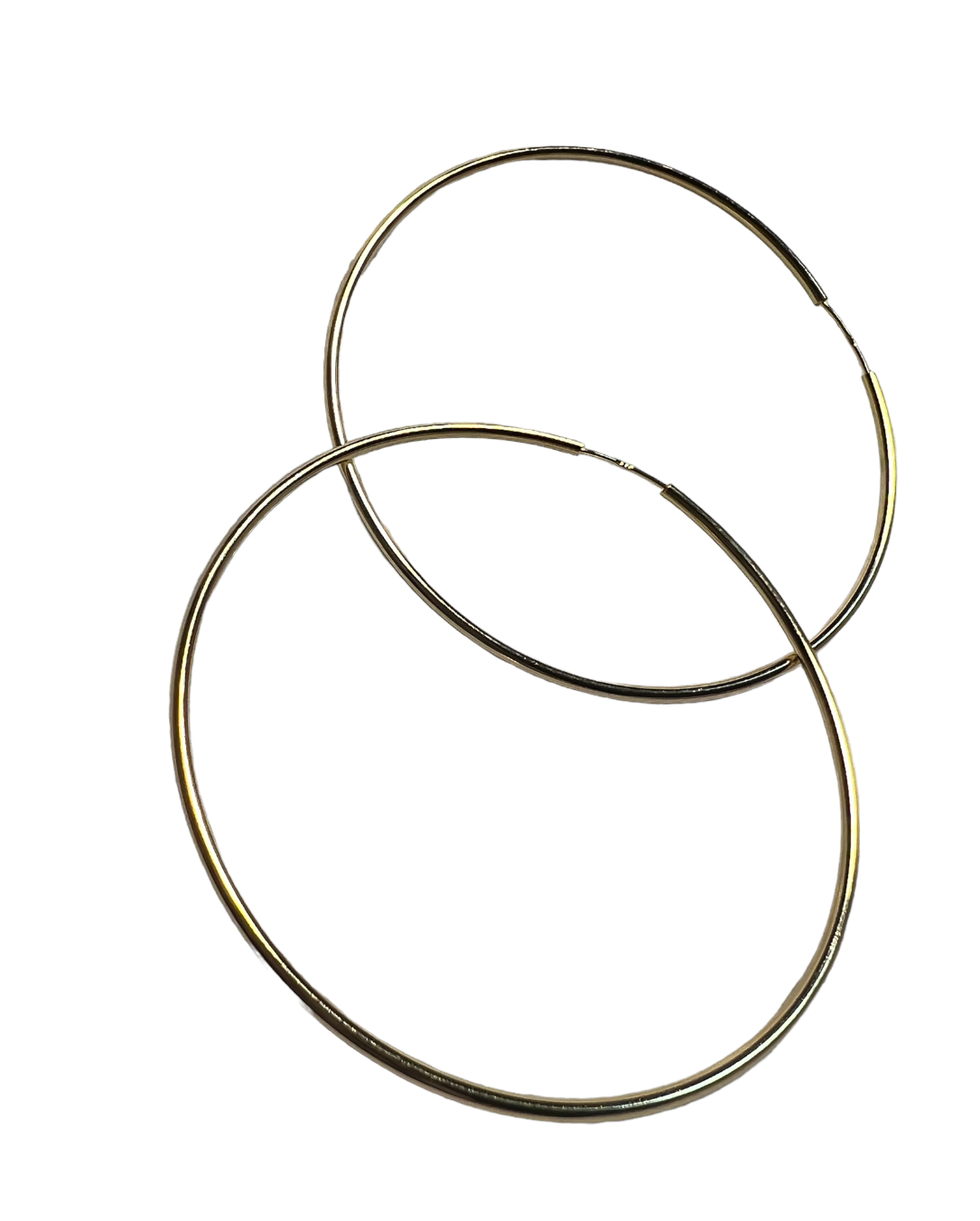 Medium gold filled hoop