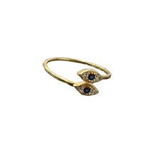 2 Gem Blue Evil Eye