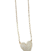 Long Heart Necklace